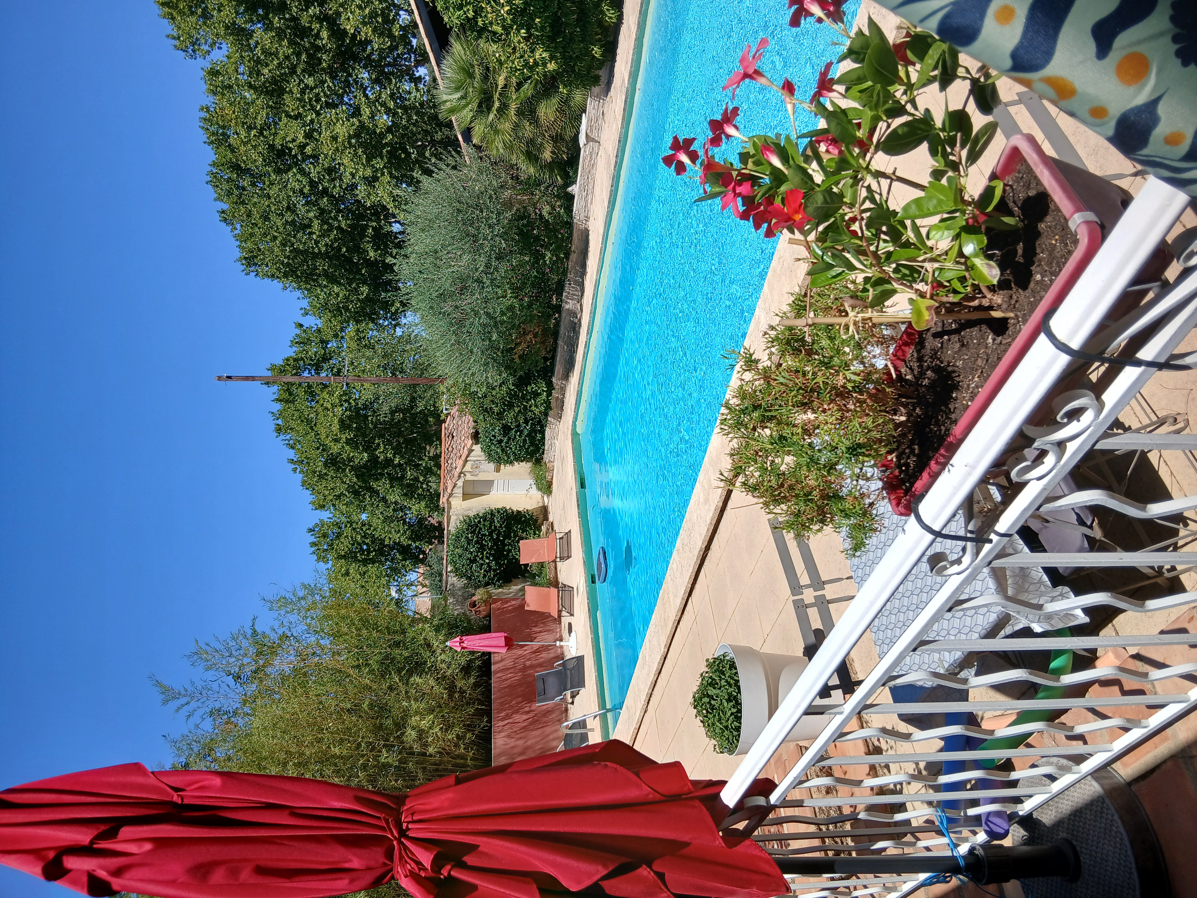 La Combe Joseph — jardin et piscine
